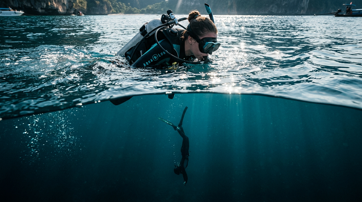 Maya diving